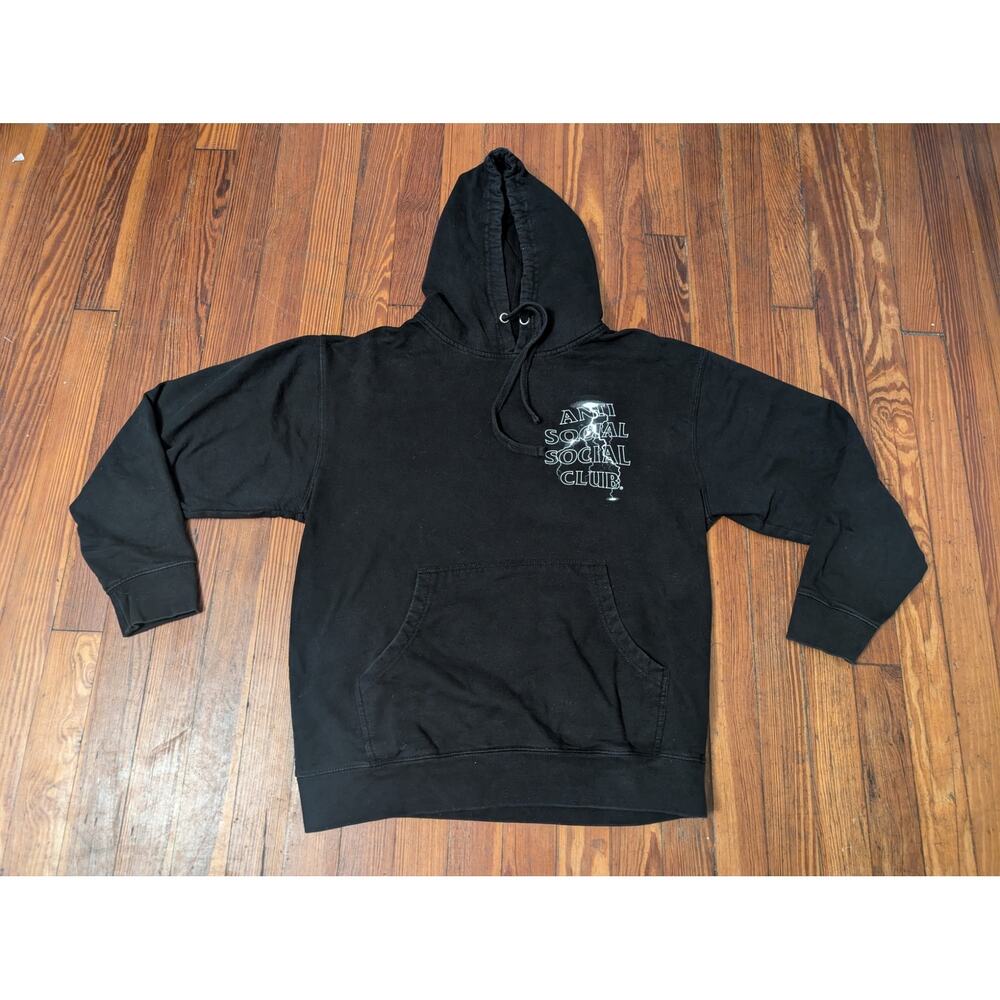 Anti Social Social Club Black Mens Medium Hoodie